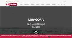 Desktop Screenshot of linagora.com