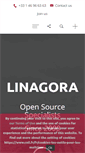 Mobile Screenshot of linagora.com